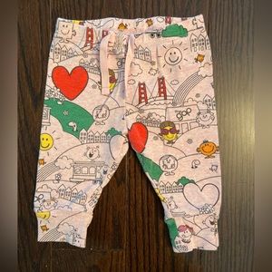Baby Gap Mr. Men Little Miss Pants - 3-6months